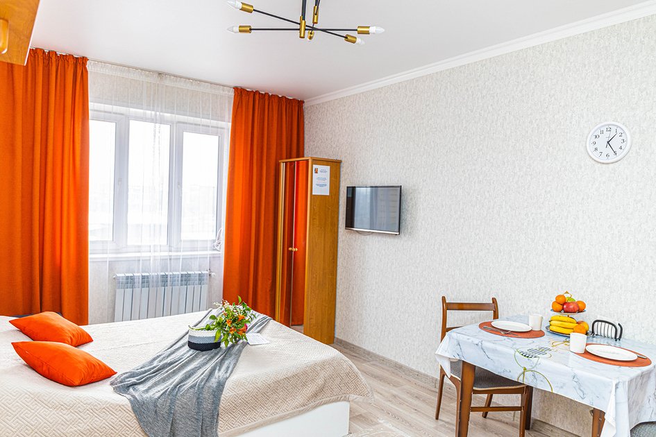 Студия на Абая–Саина, 20 м², до 3 гостей, фото 4