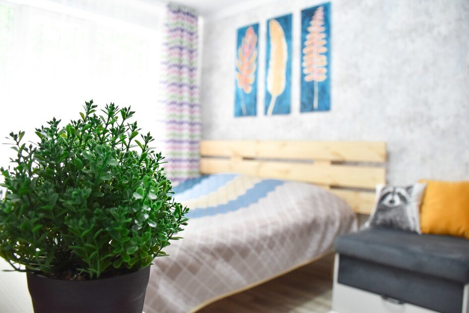 Интерьер: Уютная студия, ул. Си Синхая, 18, 17 м²