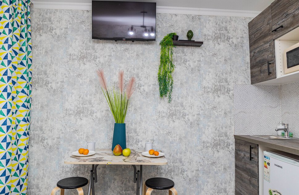 Интерьер Уютная студия, ул. Си Синхая, 22, 15 м², фото 6