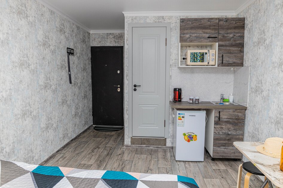 Интерьер Уютная студия, ул. Си Синхая, 22, 17 м², фото 7