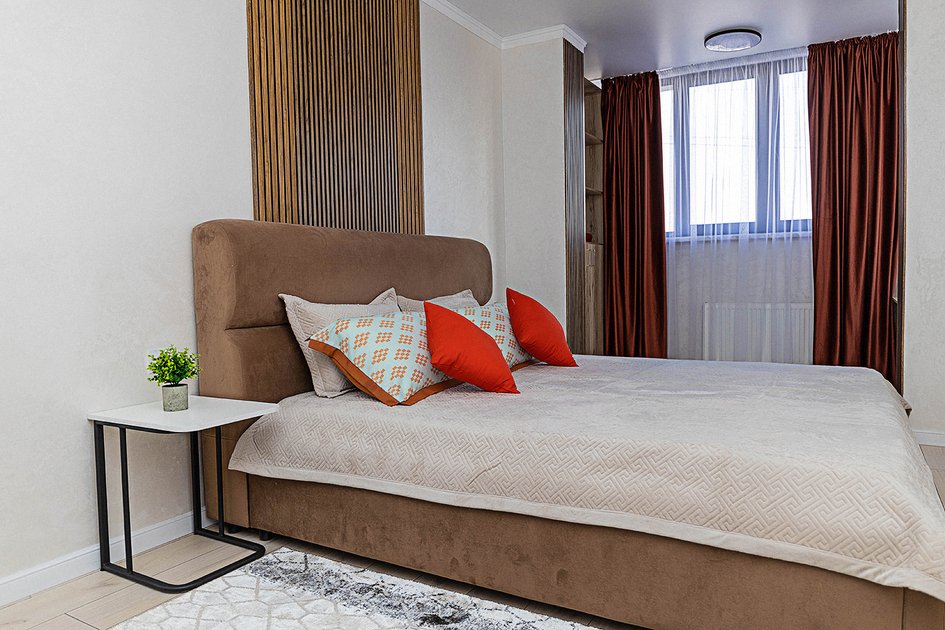 Интерьер: Уютная 2-комнатная квартира в ЖК Nest Grand, 60 м²