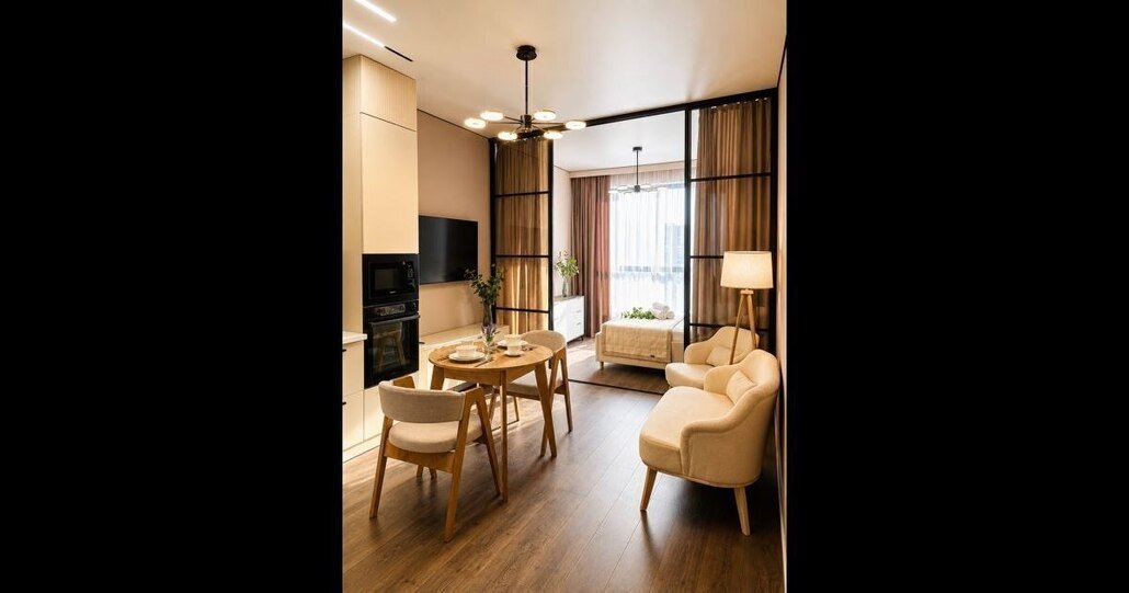 Квартира в ЖК Four Seasons, 40 м², до 2 гостей, фото 4