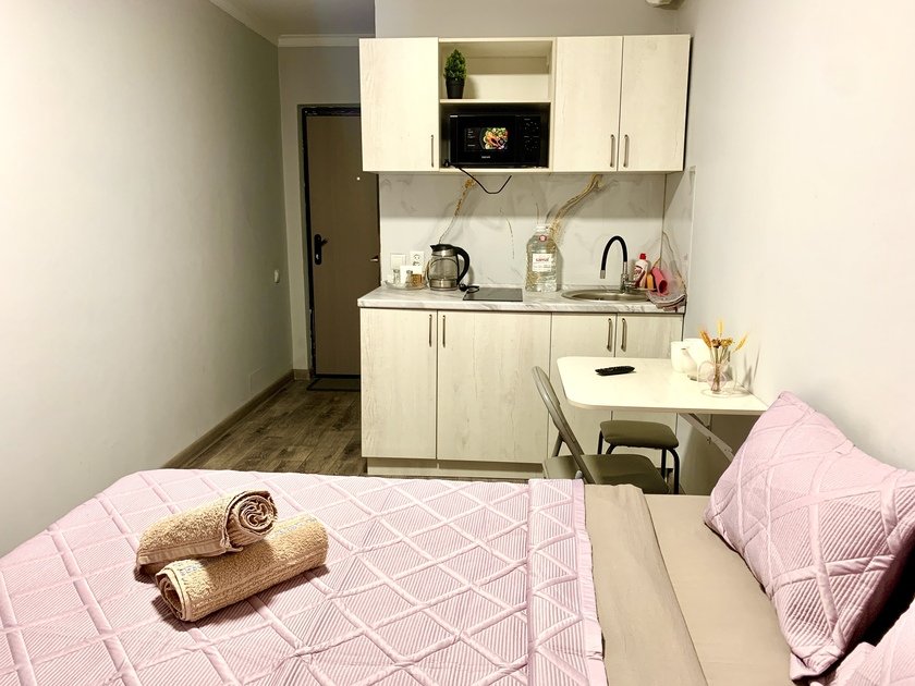 Интерьер 1-комнатная квартира, 4-й мкр., 4 (Абая — Правды), 20 м², фото 6