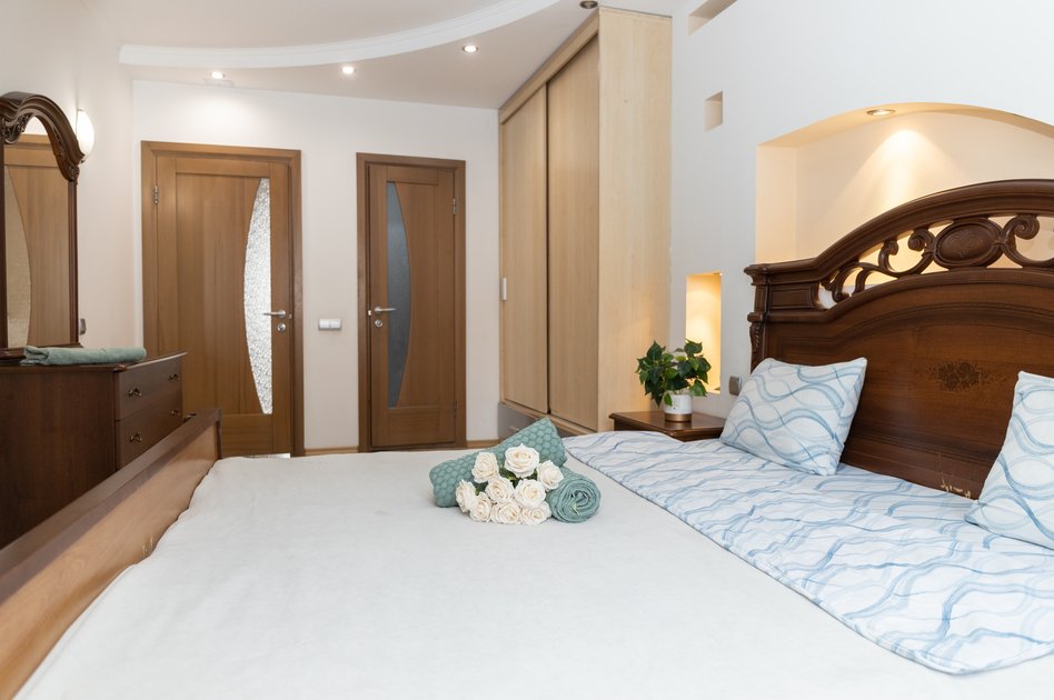 Интерьер 2-комнатная квартира, мкр. Самал-2, 47, 43 м², фото 7