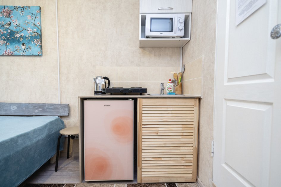 Интерьер Стильная студия рядом с Grand Park, мкр. 1, д. 5, 15 м², до 2 гостей, фото 8