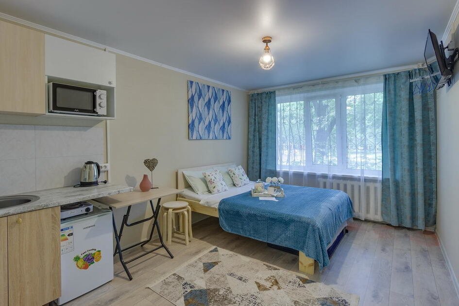 Уютная студия, мкр. 1, д. 76, 15 м², фото 2