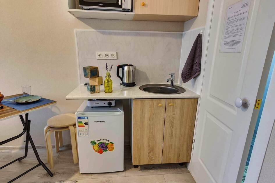 Интерьер Уютная студия рядом с Ботаническим садом, 15 м², фото 6