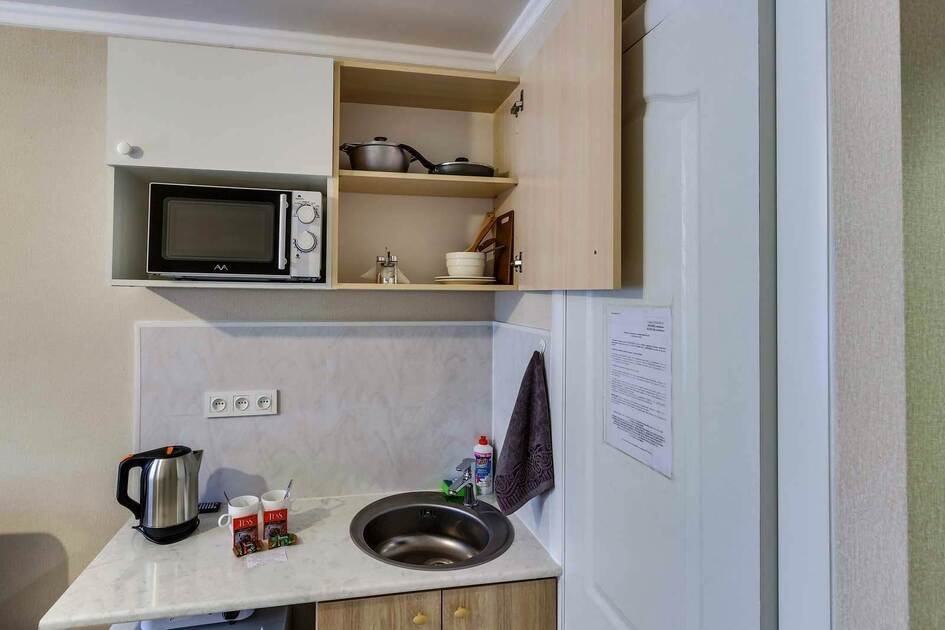 Интерьер Уютная студия рядом с Ботаническим садом, 15 м², фото 8
