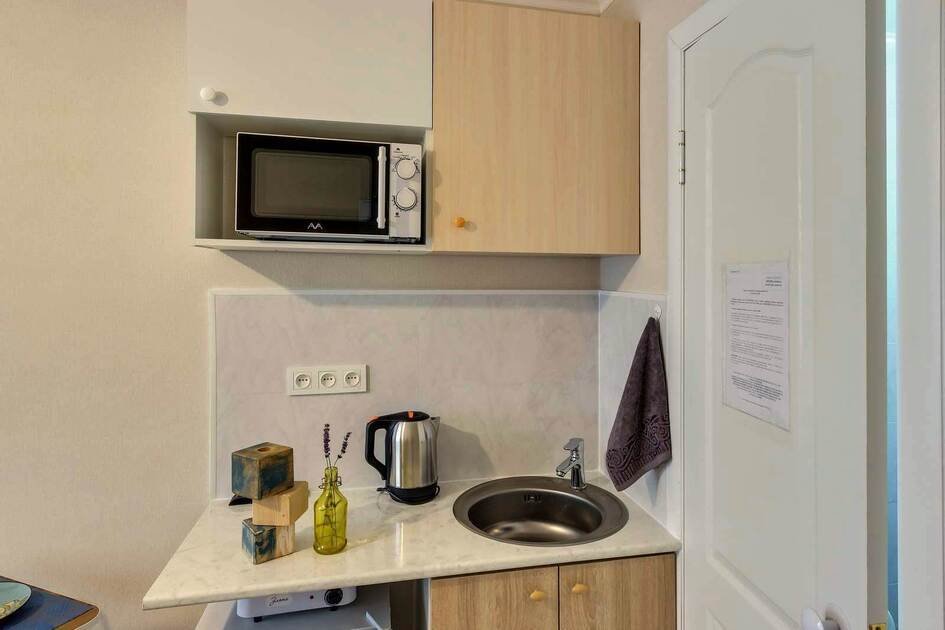 Интерьер Уютная студия рядом с Ботаническим садом, 15 м², фото 7