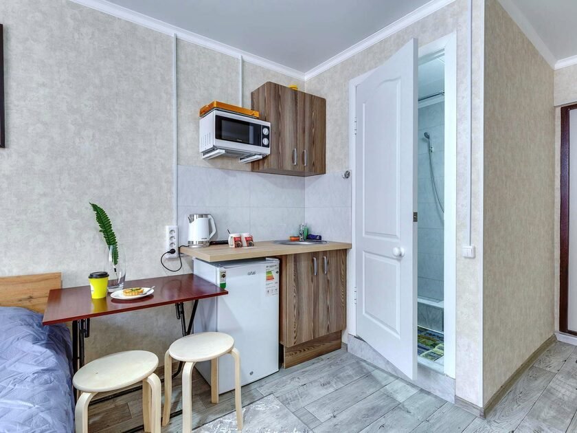 Интерьер Уютная студия, 18 м², фото 6