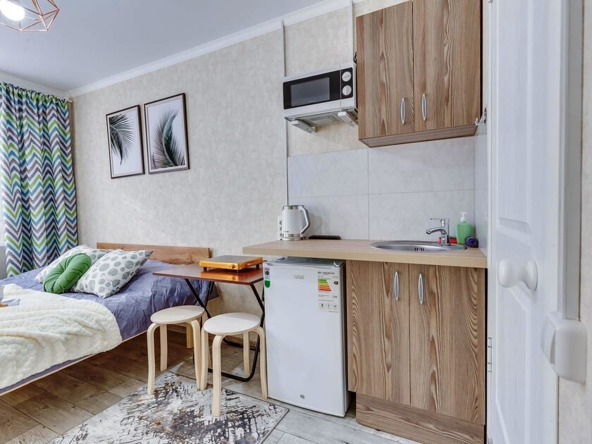 Уютная студия, ул. Казыбек би, 126, 17 м², до 2 гостей, фото 5
