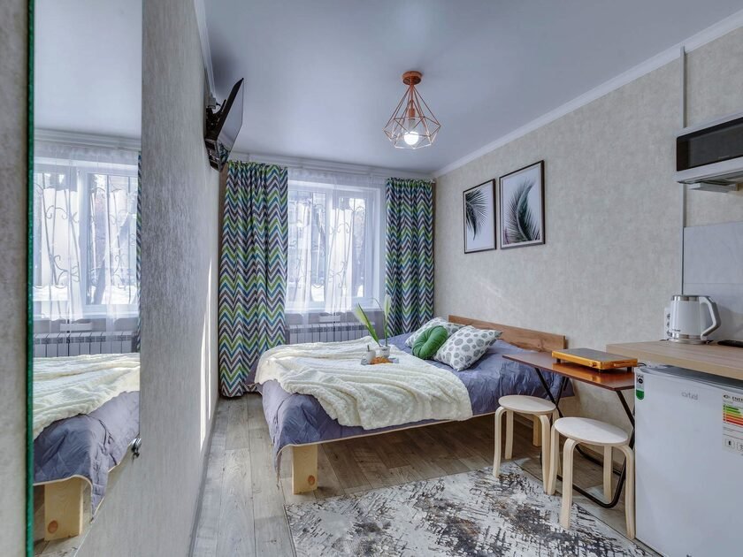 Уютная студия, ул. Казыбек би, 126, 17 м², до 2 гостей, фото 4