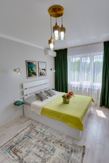 Стильная студия на Абая–Саина, 20 м², до 3 гостей, фото 2