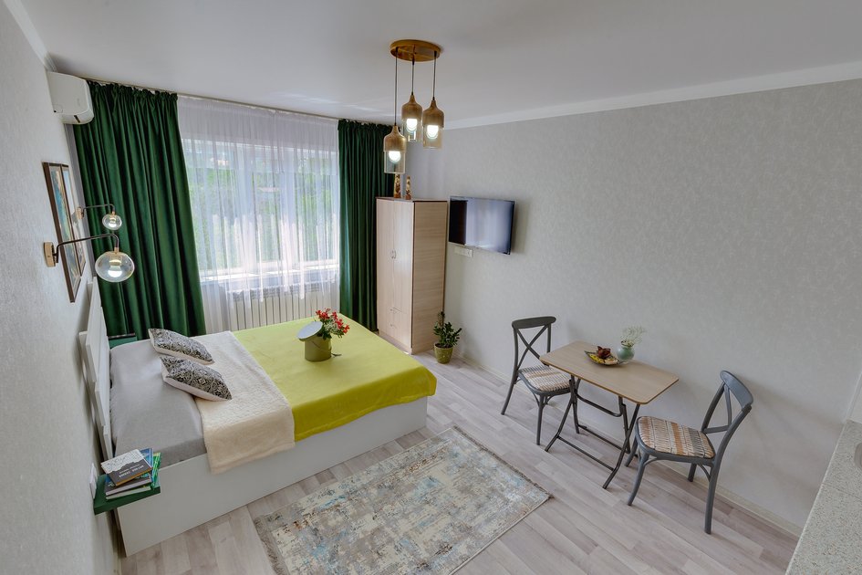 Стильная студия на Абая–Саина, 20 м², до 3 гостей, фото 5